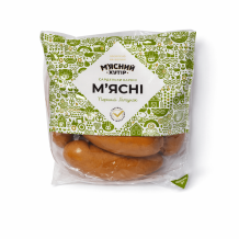 Сардельки "Мясні" вар. 1/г М'ясний Хутір