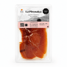 Хамон JAMON SERRANO LONCHERADO BODEGA нарізка 80 г/шт La Pirenaica