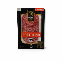 Ковбаса "PORTOFINO"с/к в/г нарізка 75 г/шт GREMIO