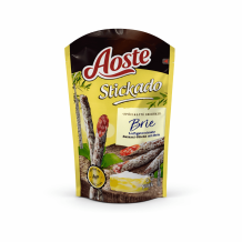 Ковбаски сухі з сиром Brie Aoste Stickado