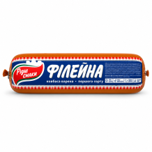 Ковбаса "Філейна" вар. 1/г Рідні Смаки