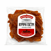 Чіпси "Курячі Гострі" с/к в/г 500 г/шт Краковецькі Ковбаси
