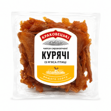 Чіпси "Курячі" с/к в/г 500 г/шт Краковецькі Ковбаси