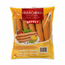 Сосиски "PAROWKI" вар. з м'яса птиці вар. 1/г Верест
