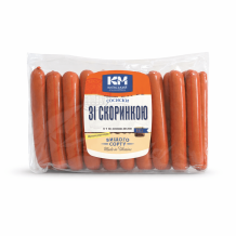Сосиски "Зі скоринкою" в/г газ Київський МК