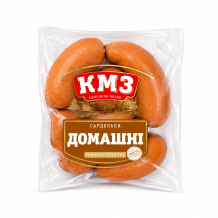 Сардельки "Домашні" вар. 1/г КМЗ ЮА