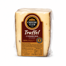 Сир "Truffel" з трюфелем твердий 50% 8,3*15*10 Клуб Сиру