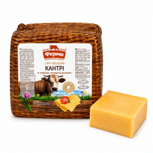 Сир "Кантрі" зі смаком пряженого молока 45% півбрус 2,5 кгТМ Ферма