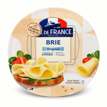 Сир напівтвердий "BRIE" 150 г/шт нарізка ILE DE FRANCE
