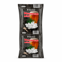 Сир Моцарела міні (кульки) з кропом і перцем 130 г/шт Смакосир