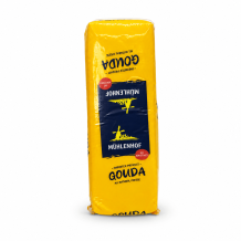 Сир Gouda 48% блок (ваг) Muhlenhof
