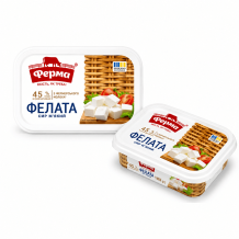 Сир ФЕЛАТА м'який 45% 180 г Ферма