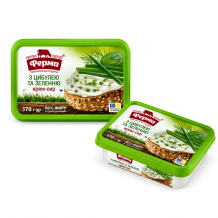 Крем-сир з Цибулею та Зеленню 50% 170 г Ферма