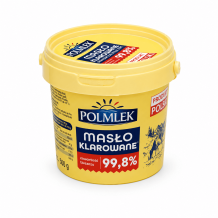 Масло Klarowane 99.8% відро 500 г ТМ "Polmlek"