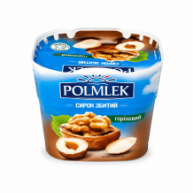 Сирок збитий з Горіхами 135 г ТМ POLMLEK