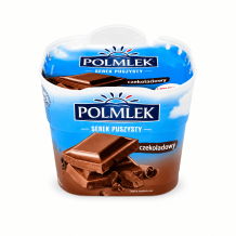 Сирок збитий зі смаком Шоколад 135 г ТМ POLMLEK