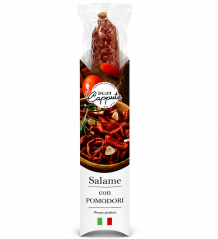 Ковбаса Салямі con POMODORI (помідор) 300 г Salum Capputa