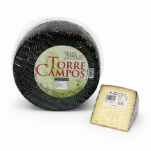Сир "QUESO DE Mezcla Semicurado" твердий 35 діб (корова, вівця) 3 кг (зелений) Torre Campos