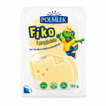 Сир "Gouda Fiko" нарізка 150 г  (Фіко і друзі) POLMLEK