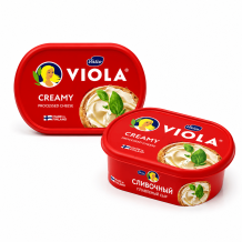 Сир вершковий плавлений VIOLA 60% 200 г/шт Valio