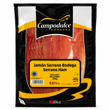 Хамон Серрано 200 г ТМ Campodulce Curados