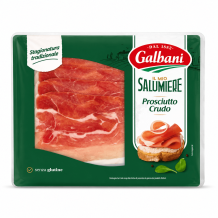 Шинка сиров'ялена PROSCIUTTO CRRUDO 70 г/шт Galbani