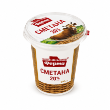 Сметана  20% 300 г ФЕРМА