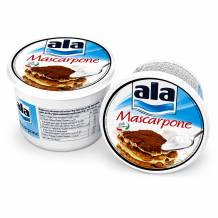 Сир "Mascarpone" свіжий 100% (Маскарпоне) 500 г/шт ALA