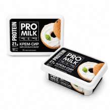 Крем-сир високобілковий 30% PRO MILR ванночка 160 г