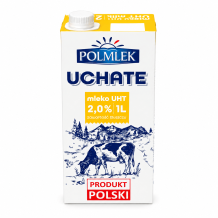 Молоко UCHATE 2% UHT 1000 г Polmlek