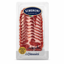 Шинка Коппа с/в нарізка 80 г/шт Simonini