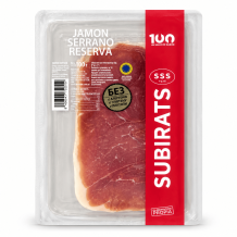 Хамон нарізка 100 г/шт Subirats JAMON SERRANO GAS