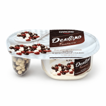 Йогурт Deліссімо Фантазія (кульки в шоколаді) 6,3% 100 г DANONE