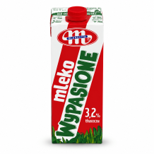 Молоко "Wypasione" 3,2% 1л MLEKOVITA