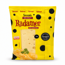 Сир твердий RADAMER Serenada нарізка 135 г Spomlek