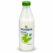 Кефір густий 2,5% 870 г пляшка Молокія