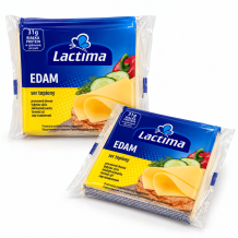 Сир плавлений тостовий "EDAM 130 г/шт Lactima